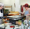 Druckwerkstatt am Vormittag Druckwerkstatt am Vormittag