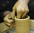 Drehen auf der Töpferscheibe Jan 1 Drehen auf der Töpferscheibe Jan 1